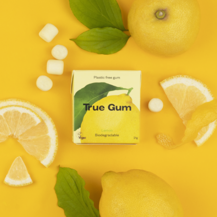 TRUE GUM citrininė kramtomoji guma be cukraus - Image 3