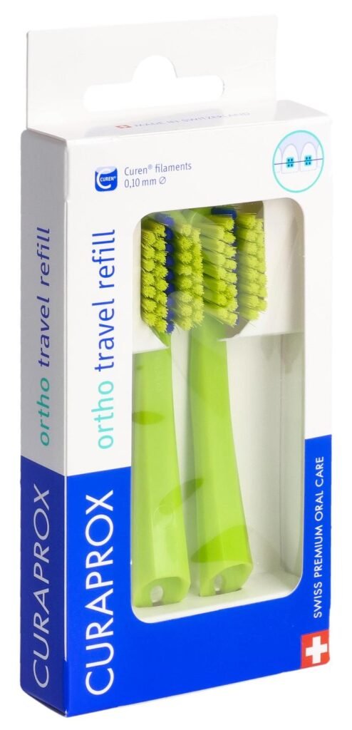 CURAPROX ORTHO KELIONINIO RINKINIO ATSARGINĖ  ŠEPETĖLIO GALVUTĖ, CS 5460 ORTHO