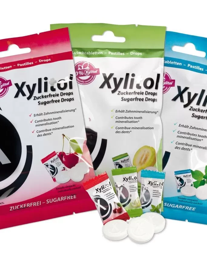 XYLITOL - pastilės su ksilitoliu (26 vnt.)