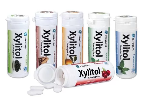 XYLITOL - kramtomoji guma su ksilitoliu (30 vnt.)