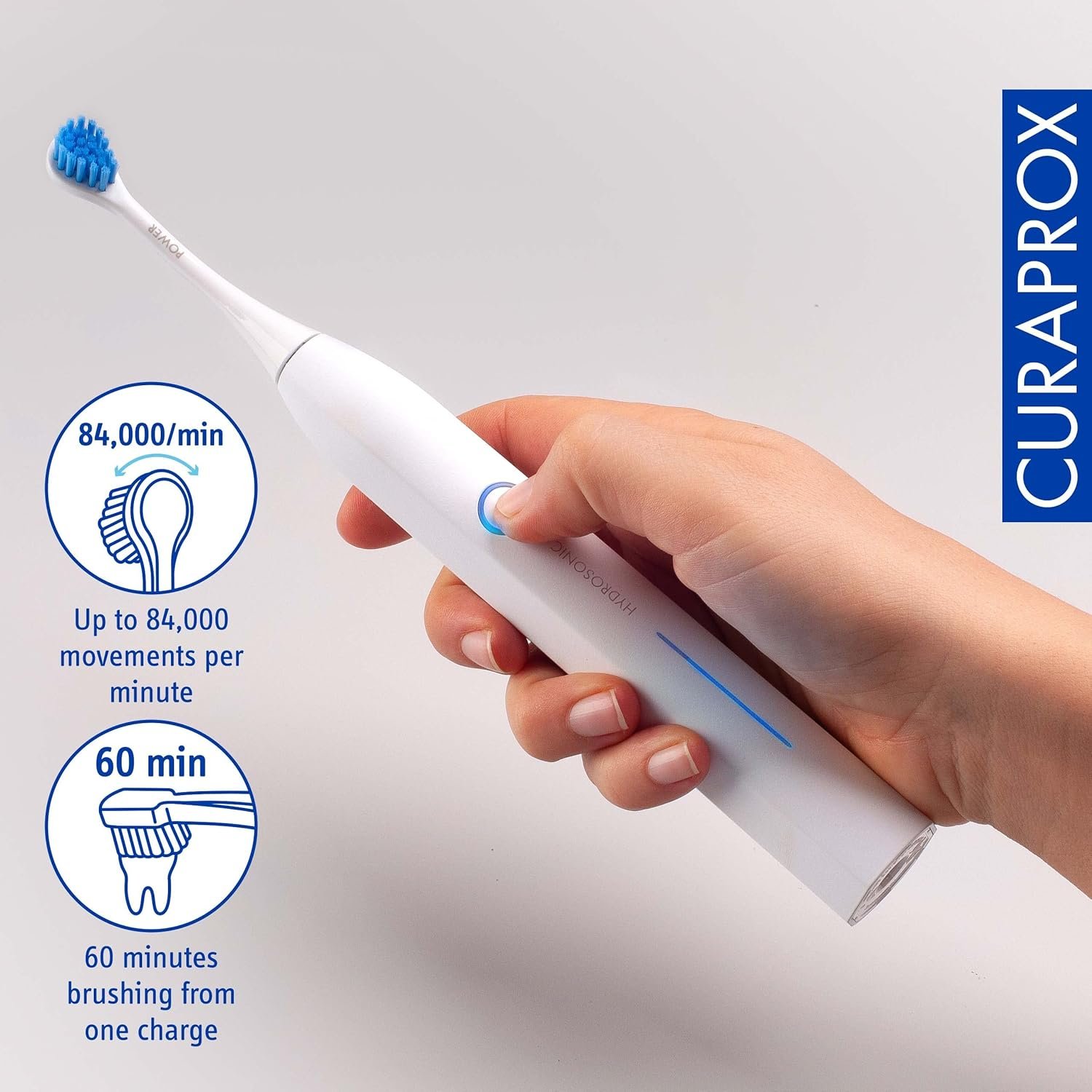 CURAPROX SONIC DANTŲ ŠEPETĖLIS HYDROSONIC PRO