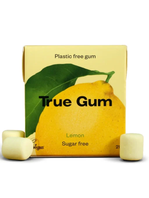 TRUE GUM citrinų skonio kramtomoji guma be cukraus