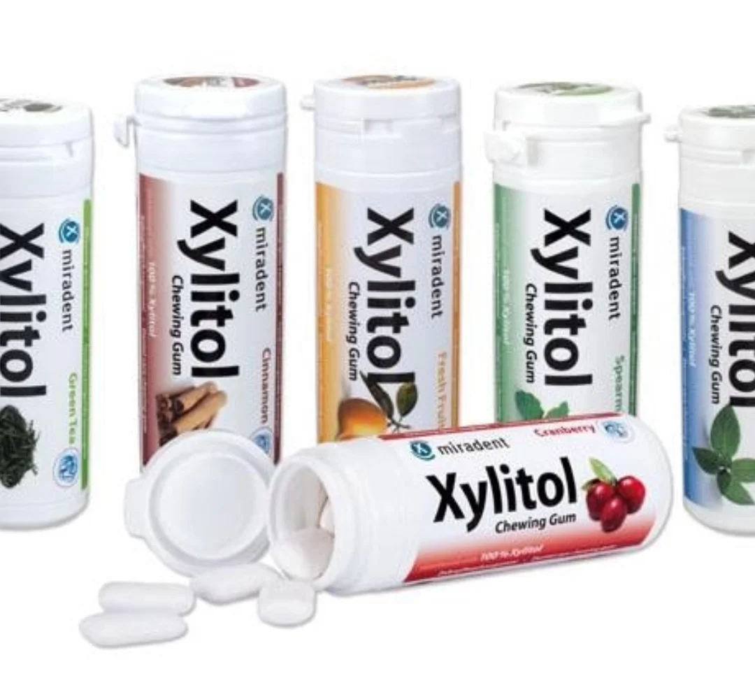 XYLITOL - kramtomoji guma su ksilitoliu (30 vnt.)