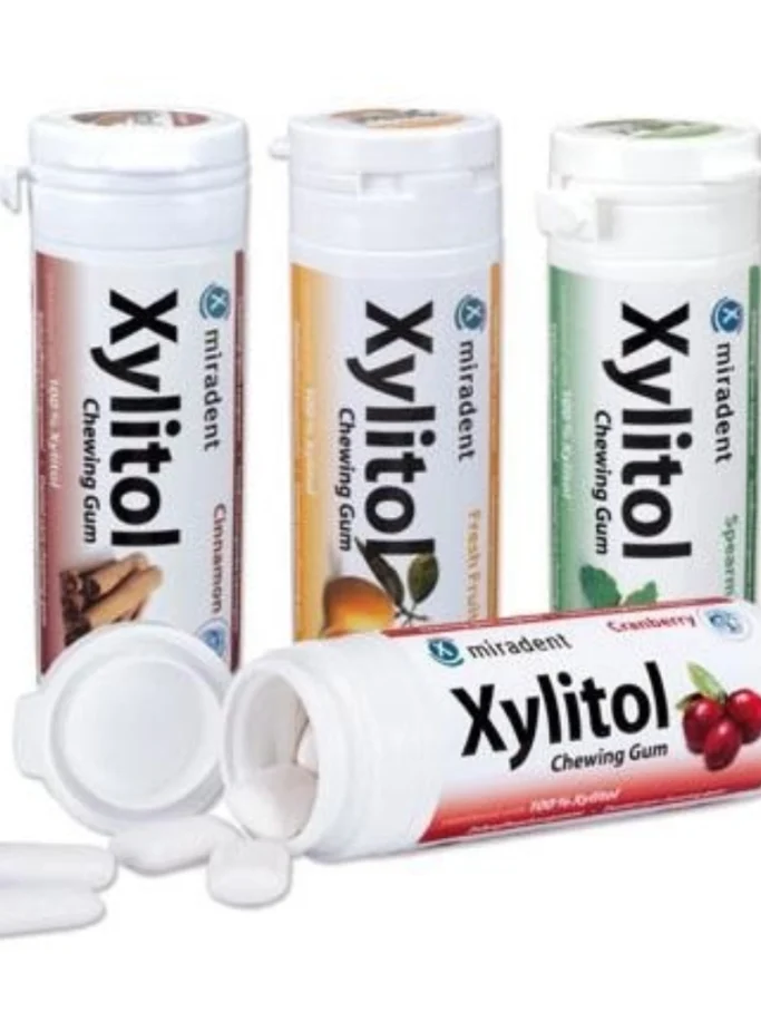 XYLITOL - kramtomoji guma su ksilitoliu (30 vnt.)