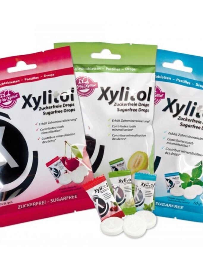 XYLITOL - pastilės su ksilitoliu (26 vnt.)