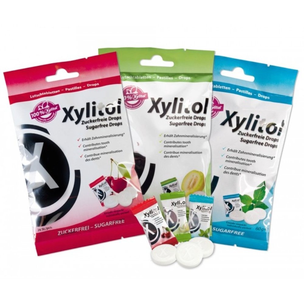 XYLITOL - pastilės su ksilitoliu (26 vnt.)