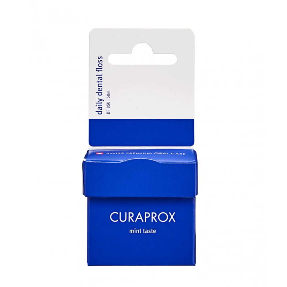 CURAPROX tarpdančių siūlas-popierinėje pakuotėje