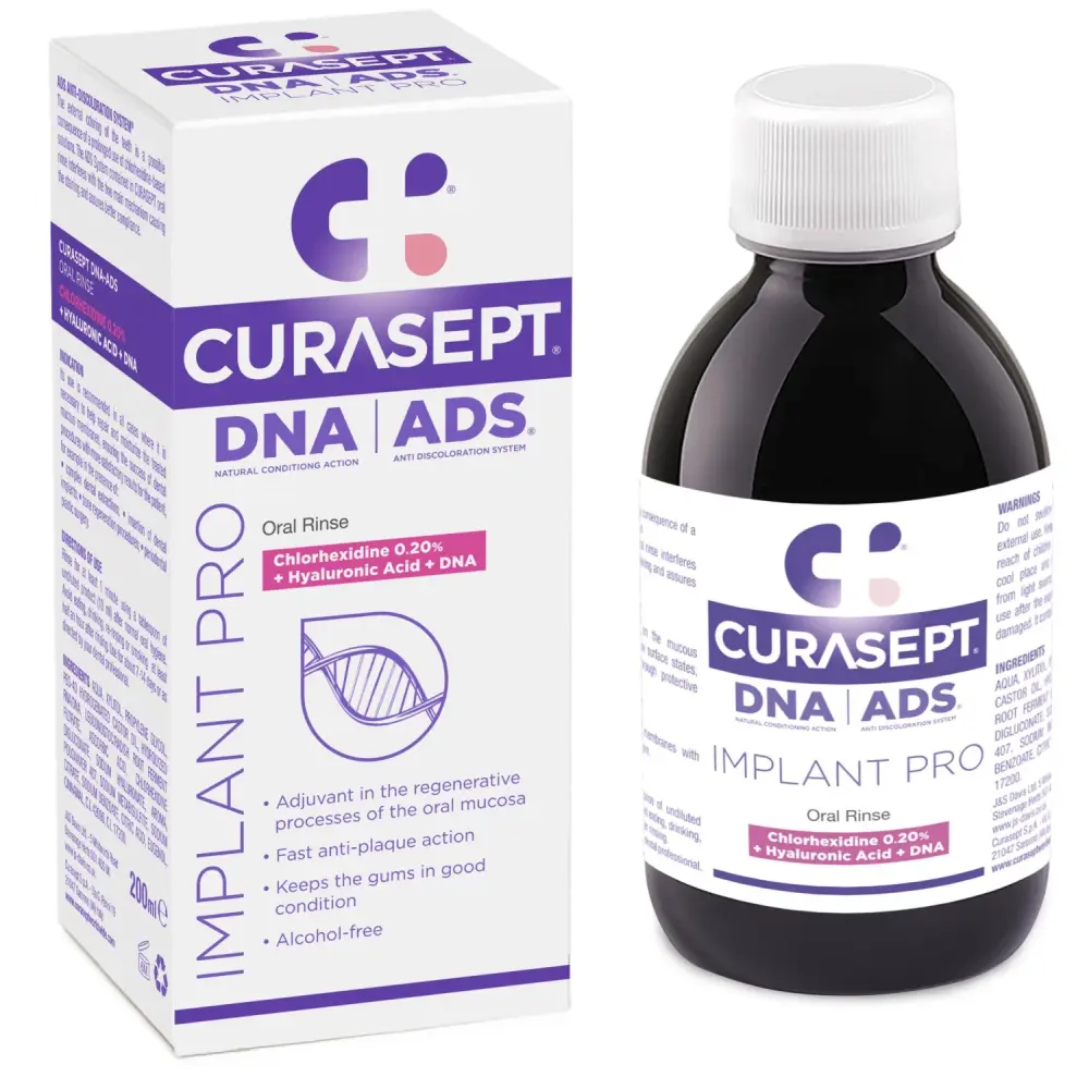 CURASEPT ADS® IMPLANT skalavimo skystis