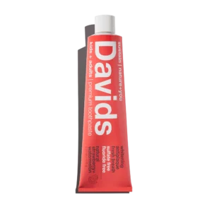 DAVIDS Whitening+Antiplaque Kids+Adult, Strawberry Watermelon dantų pasta
