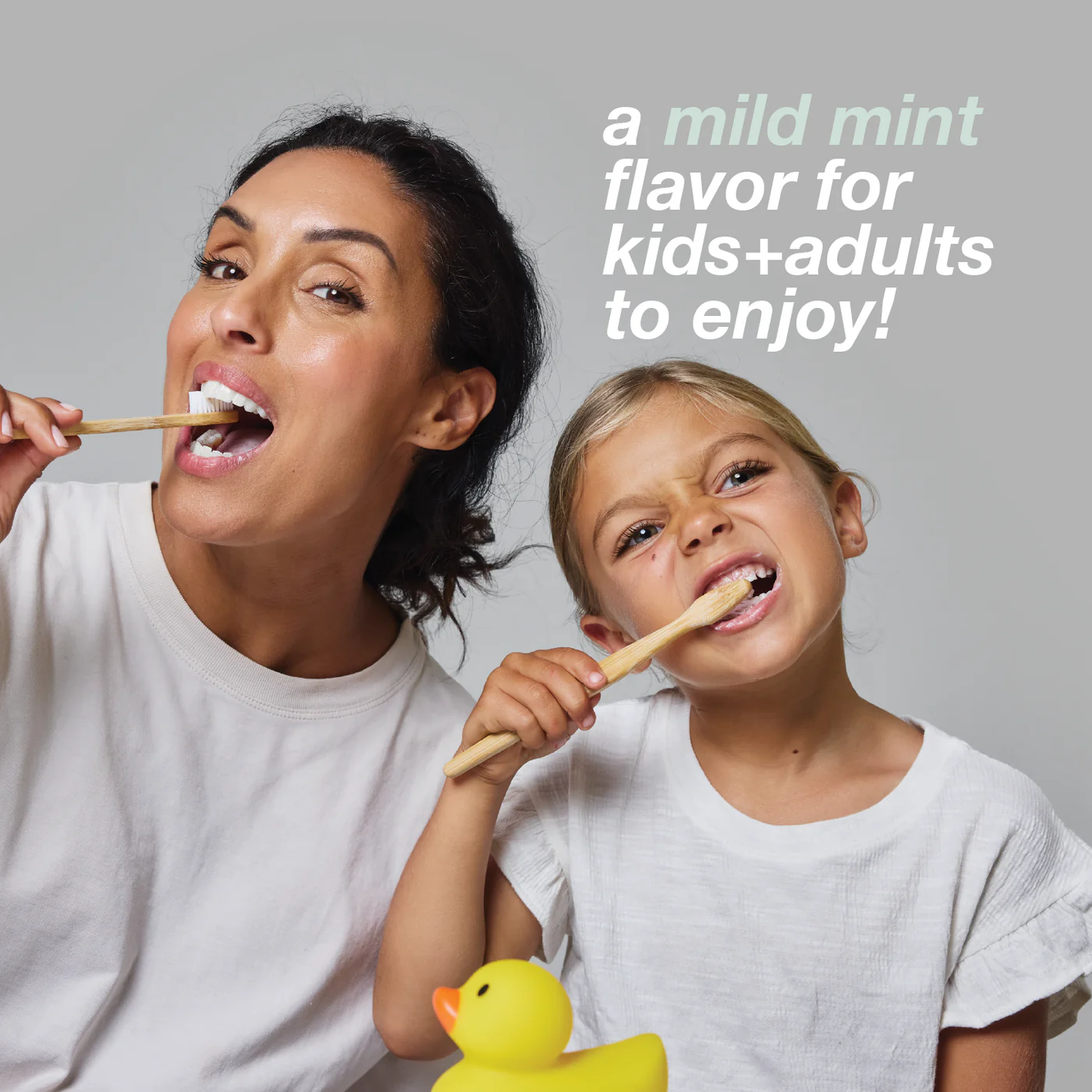 DAVIDS Hydroxi™ Whitening+Enamel Health Kids+Adults, Mild Mint dantų pasta su hidroksiapatitu