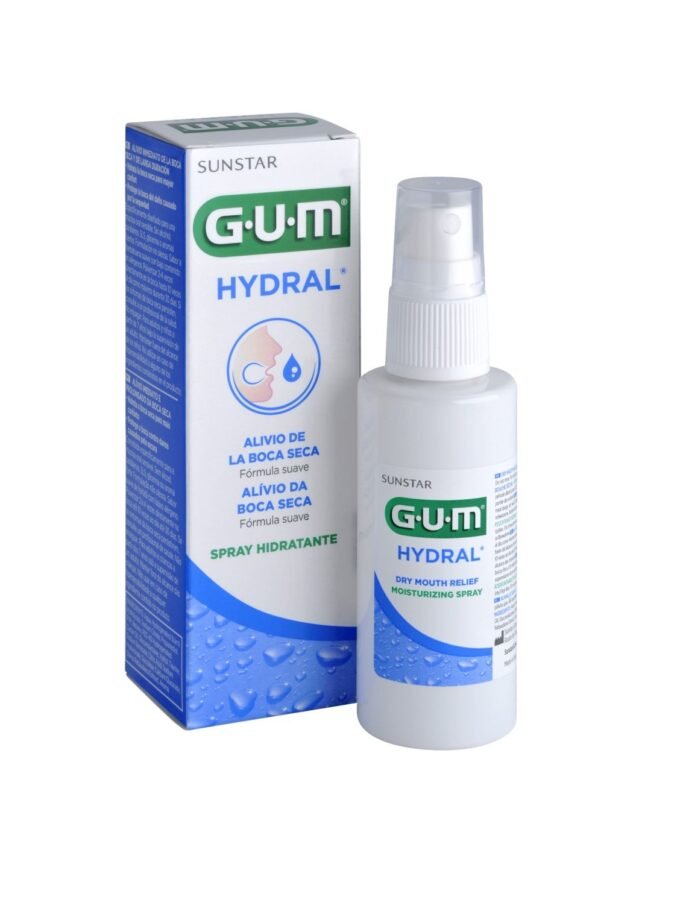 GUM HYDRAL - purškalas sausai burnai