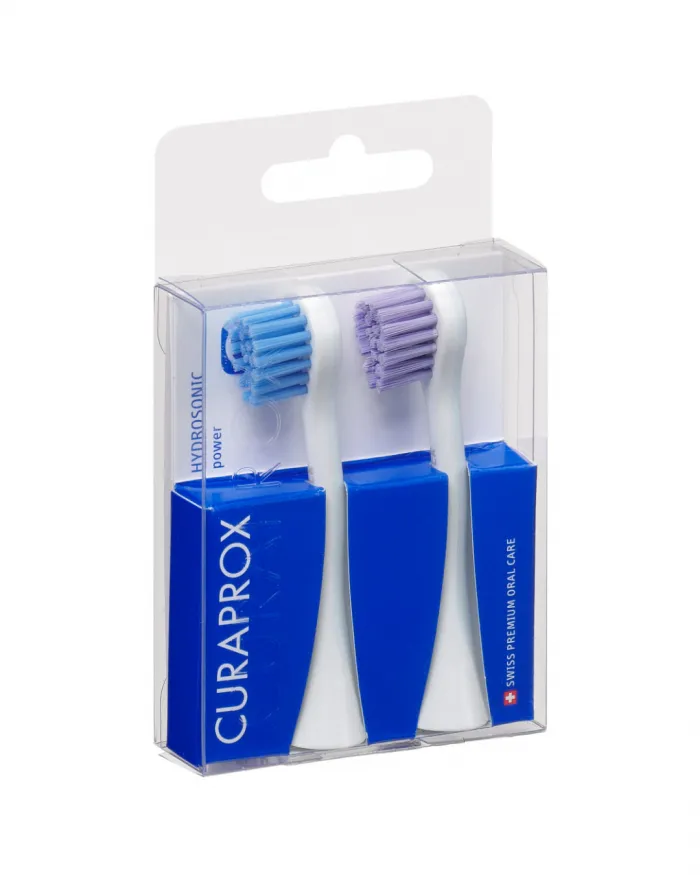CURAPROX HYDROSONIC ŠEPETĖLIO GALVUTĖ POWER, 2 vnt.