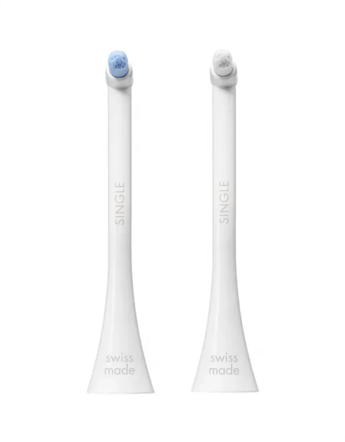 CURAPROX HYDROSONIC VIENO DANTIES ŠEPETĖLIO GALVUTĖ SINGLE, 2 vnt.