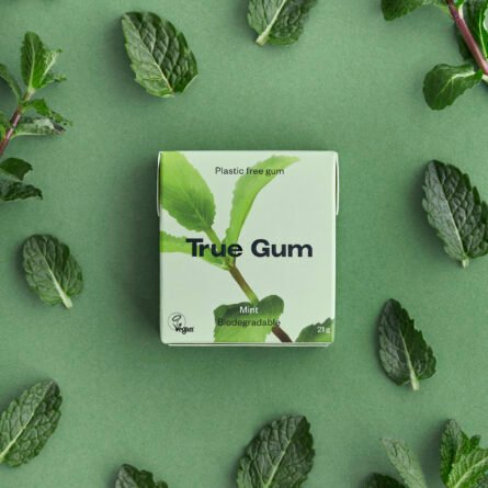 TRUE GUM mėtų skonio kramtomoji guma be cukraus - Image 2