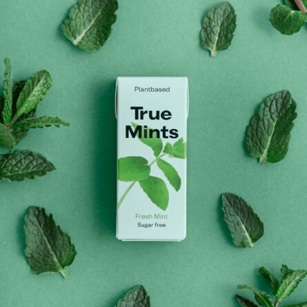 TRUE MINTS mėtų skonio pastilės be cukraus - Image 2