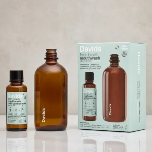 Davids Hydroxi™ burnos skalavimo skystis – natūralus šviežios mėtos skonis