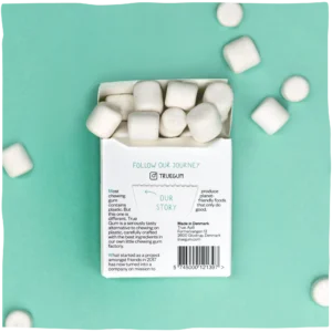 TRUE GUM pipirmėtės skonio kramtomoji guma be cukraus