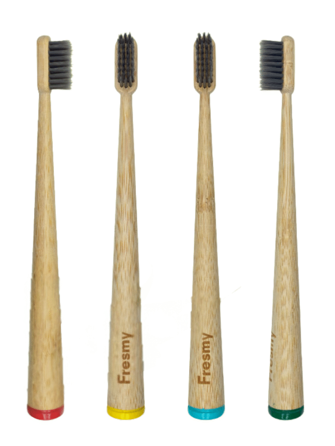Bambukiniai FRESMY dantų šepetėliai