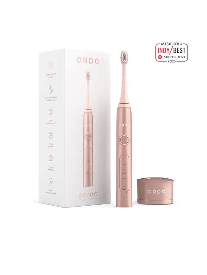 Ordo Sonic+ šepetėlis Rose Gold