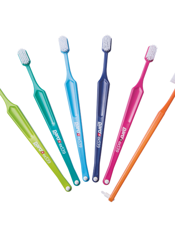 PAROSWISS dantų šepetėlis 2 in 1