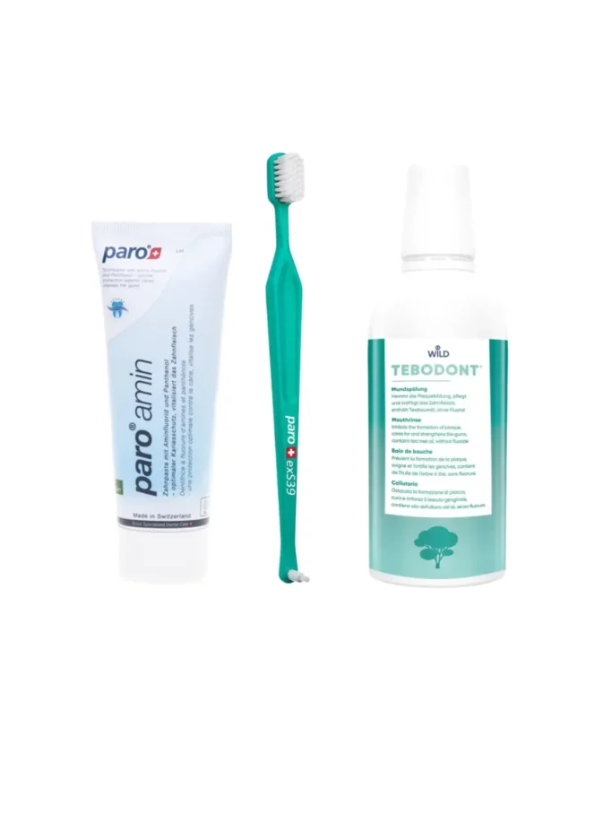 RINKINYS: kraujuojančioms dantenoms