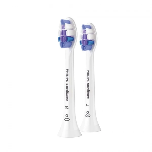 Standartines elektrinio dantu sepetelio galvutes PHILIPS Sonicare S2 Sensitive, HX6052 10, 2 vnt-600x600